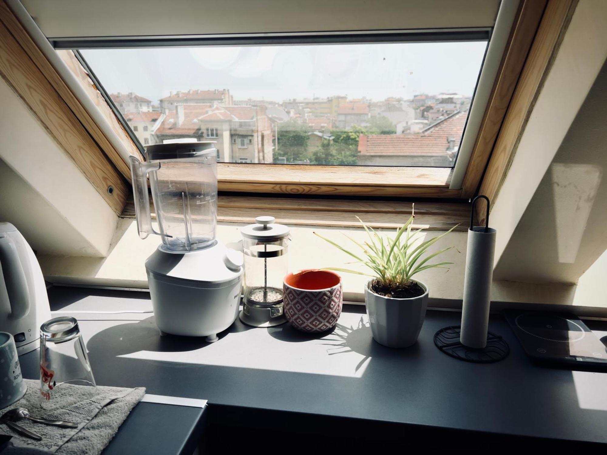 Apartment Cosy Rooftop In Center *